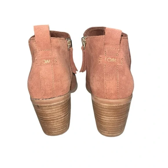 Toms Lea Cutout Heeled Bootie - size 9 - Picture 3 of 7